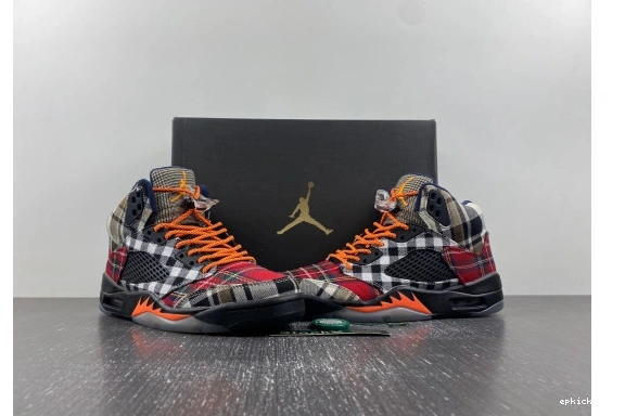 Rep EP Plaid Retro 5 FD4814-008 FD4814-008  Jordan 0130